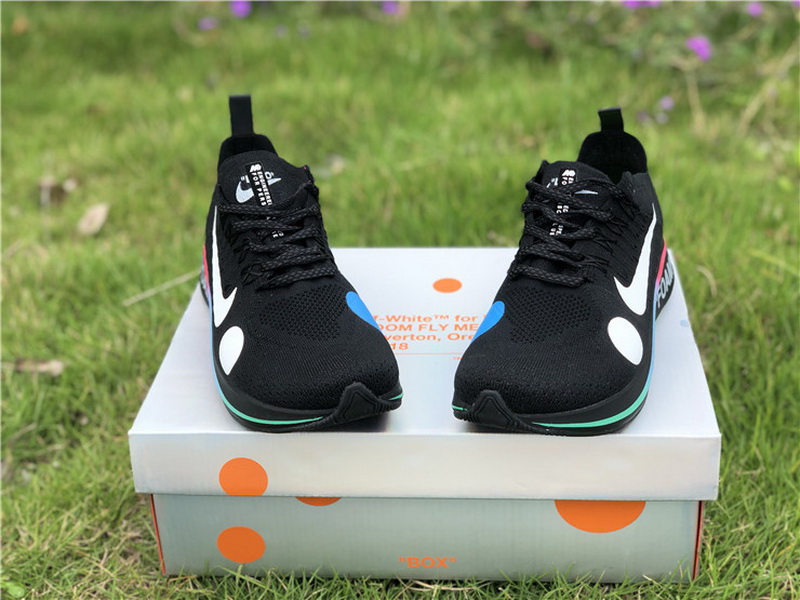 Off-White x Nike Zoom Fly Mercurial Flyknit Black(98% Authentic quality)